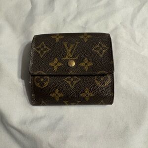 Louis Vuitton Monogram Compact Card & Key Holder - Brown/Gold